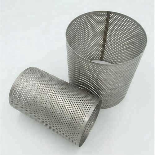 ISO14001 Stainless Steel Mesh Screen Filter SUS304 Metal Filter Tube For Chemical Industry