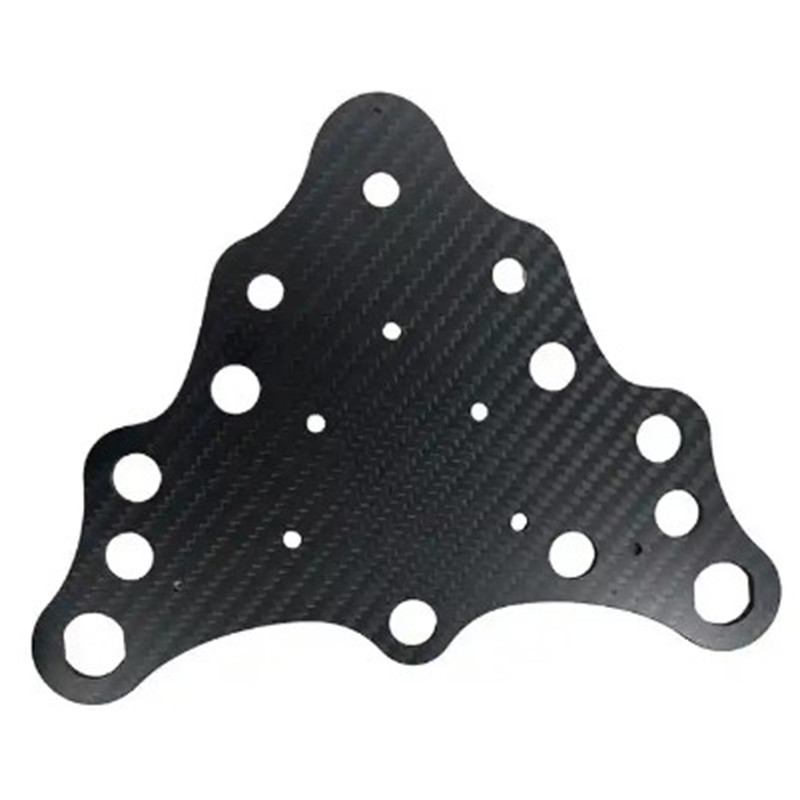Twill Weave Machined Carbon Fiber Square Sheet For Drone Agricultural